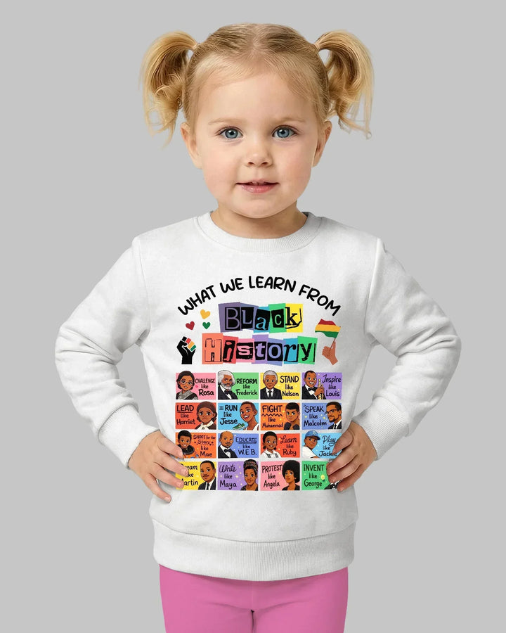 Black Month History Crewneck Sweatshirt