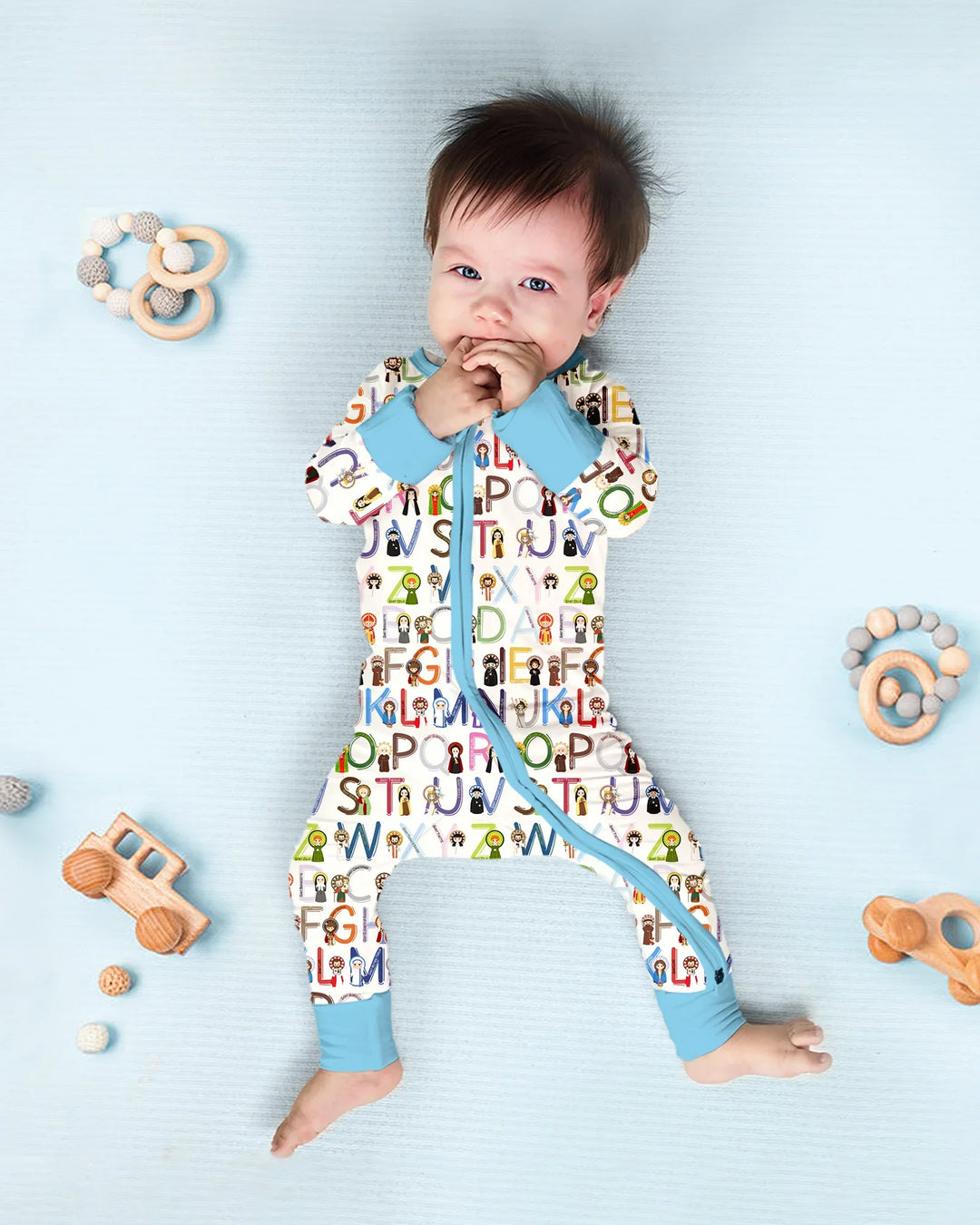 Saint ABCs Bamboo Convertible Zippy
