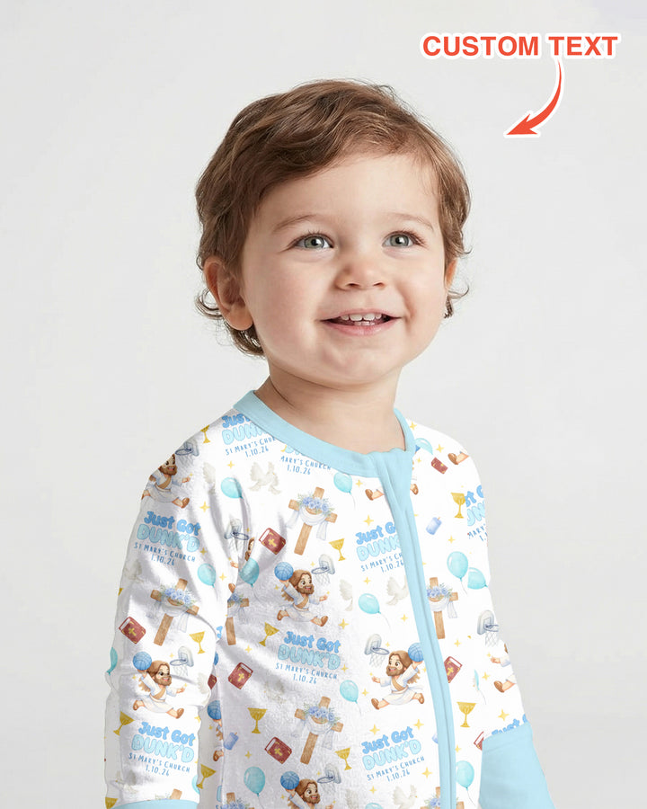 Gerippte Babykleidung mit individuellem Foto - Weich &amp; Skizzenhaft