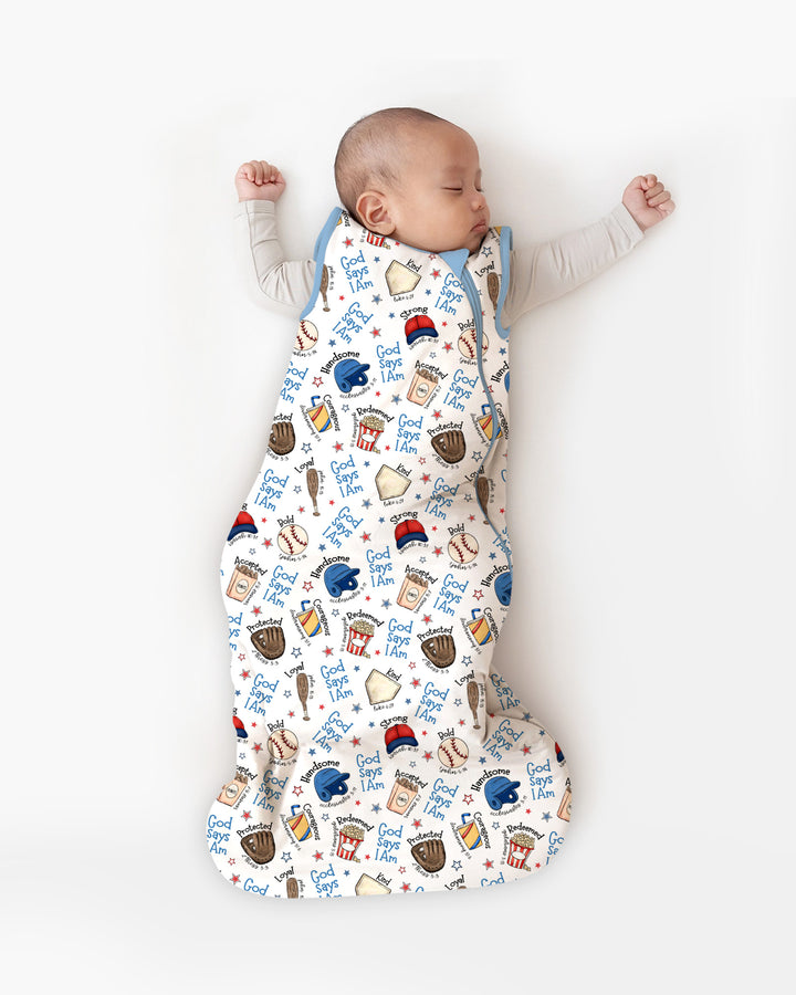 Christian Baseball Sleep Bag