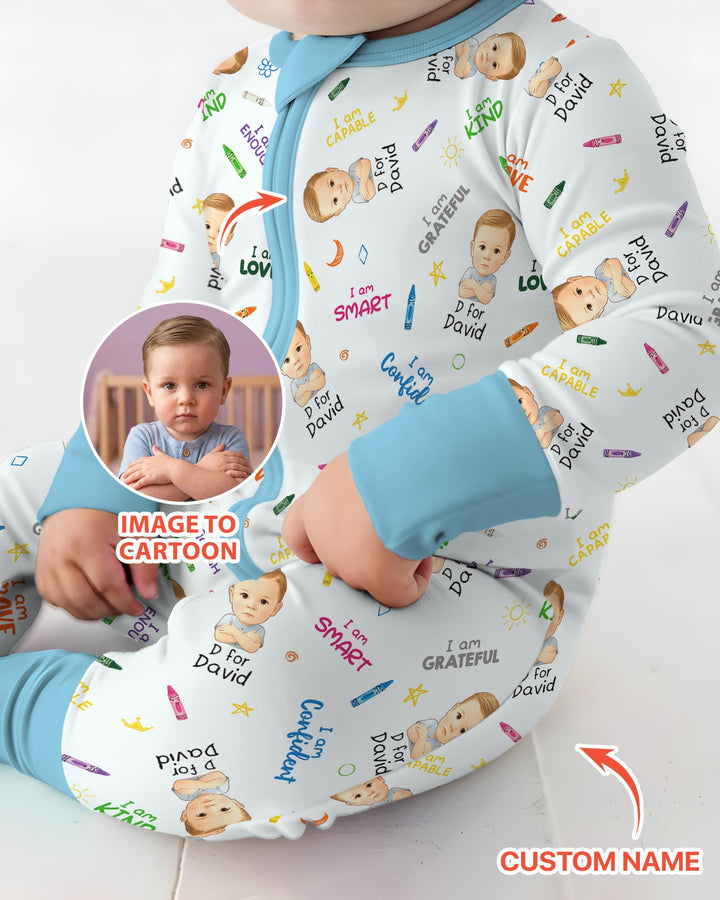 Plantilla PERSONALIZADA Bambú Convertible con Cremallera