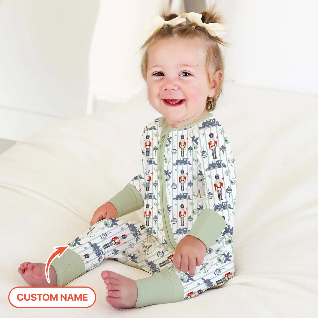 Custom Nutcracker Medium Blue Convertible Zippy , Custom Nutcracker Medium Blue Convertible Zippy - 0-3M