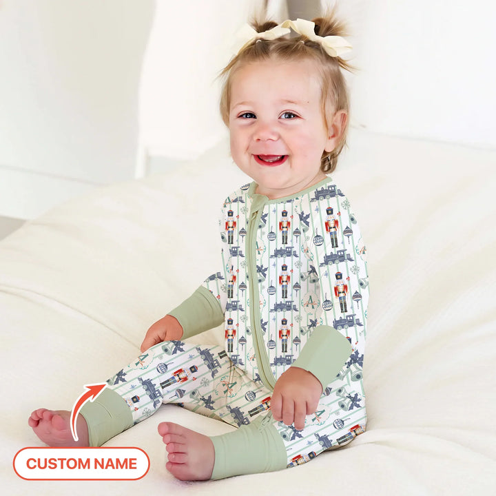 Custom Nutcracker Medium Blue Convertible Zippy , Custom Nutcracker Medium Blue Convertible Zippy - 0-3M