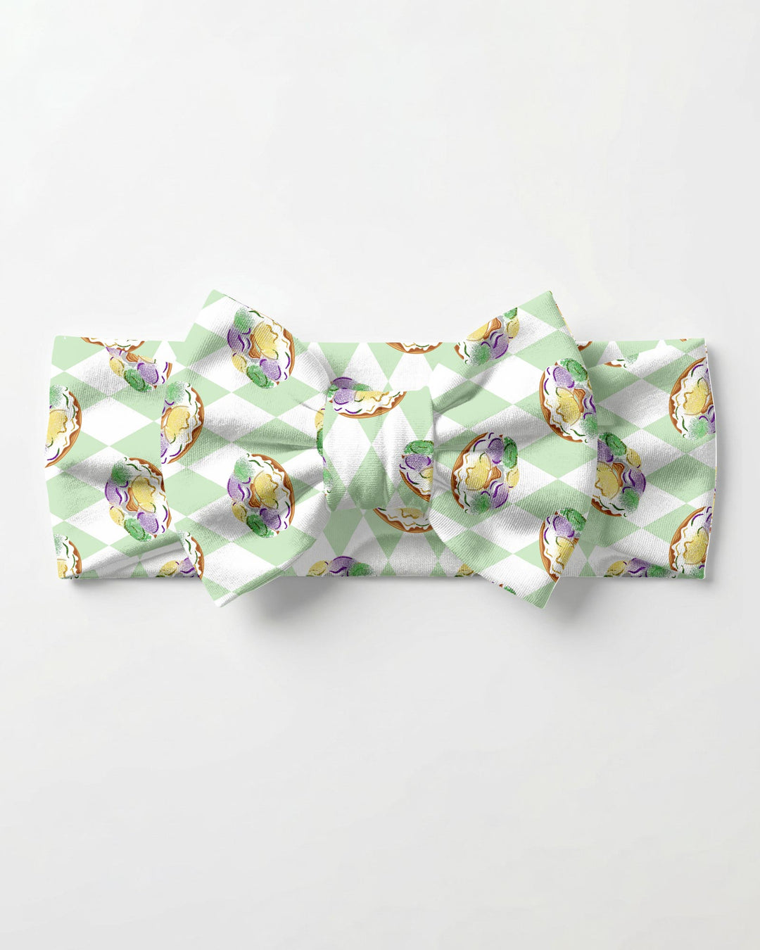 Mardi Gras Donut Headband