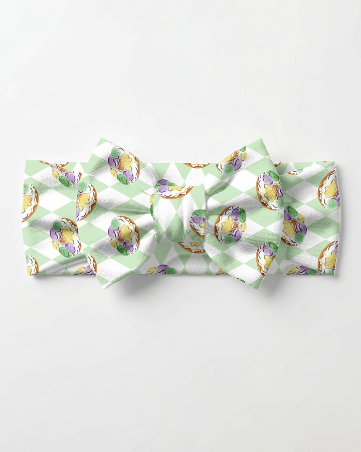 Mardi Gras Donut Headband