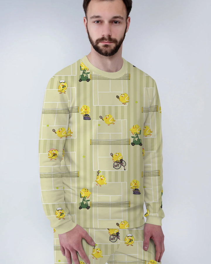 Tennis Bamboo Men's Pajama Set