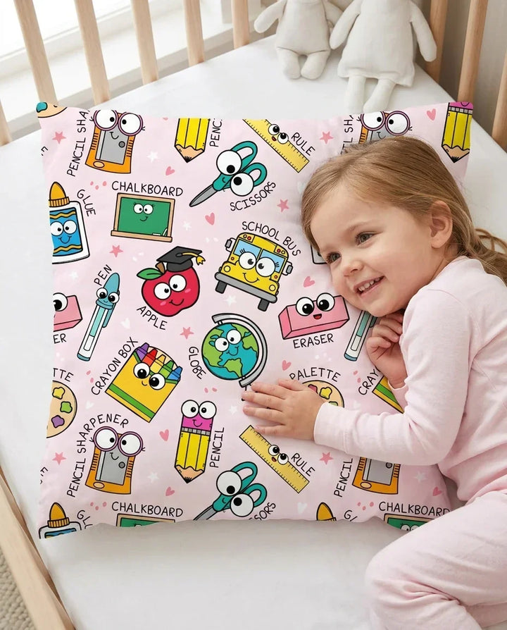 Happy School Pals Bamboo Pillow Case