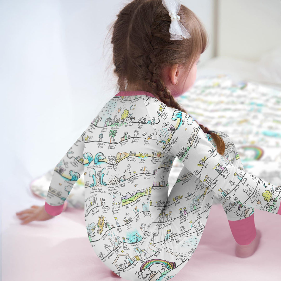 Bible Story Journey Family Matching Convertible Zippy