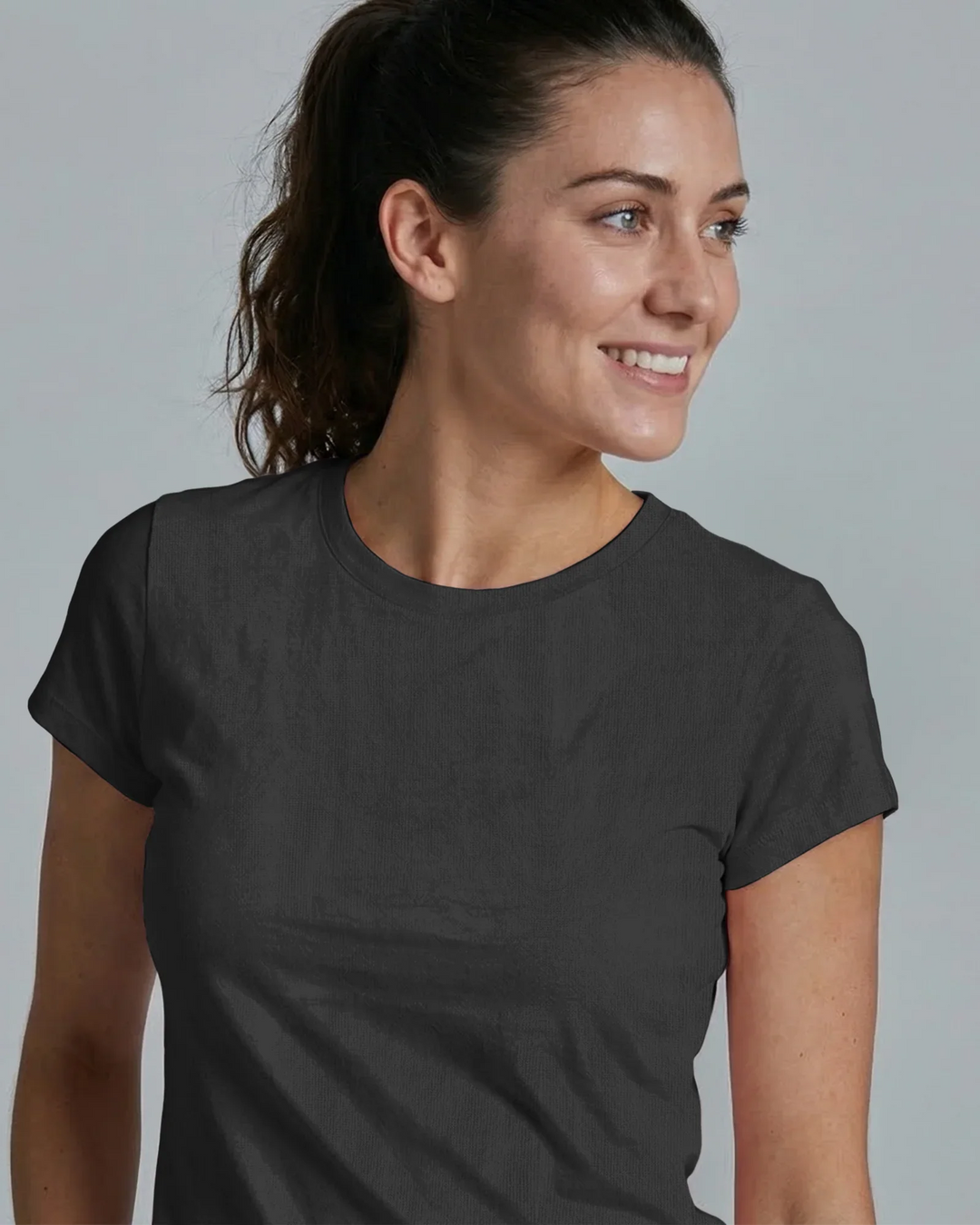 Solid Color Bamboo Women T-Shirt