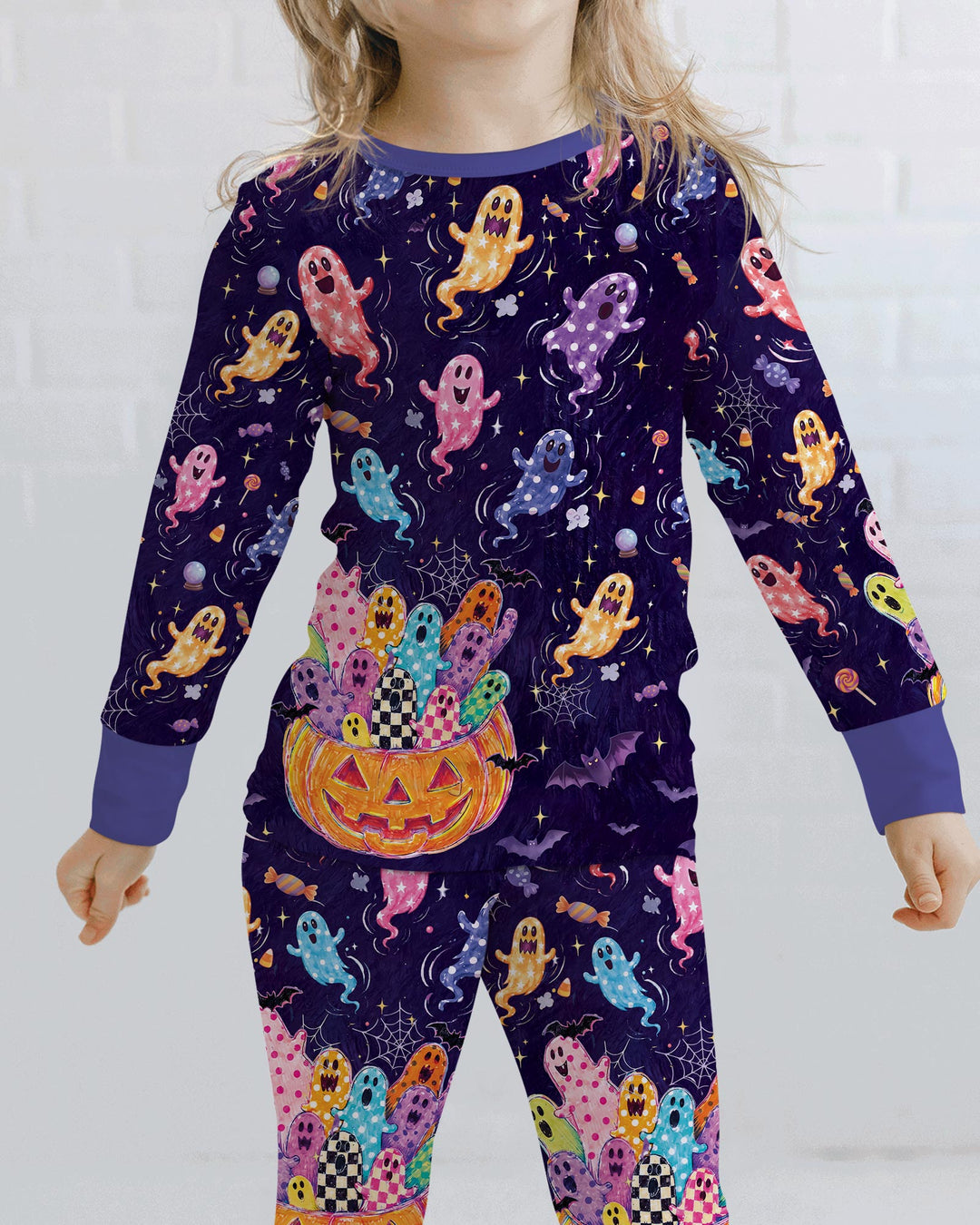 Stay Spooky Bamboo Two Piece Long Sleeve Pajama Set