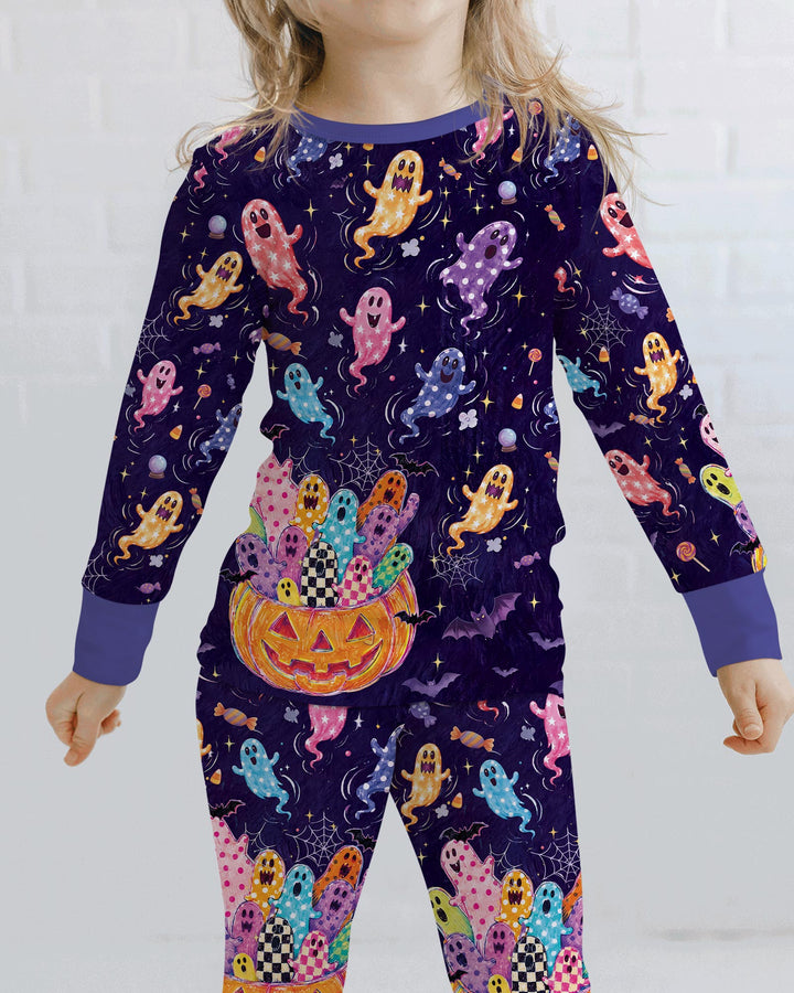 Stay Spooky Bamboo Two Piece Long Sleeve Pajama Set