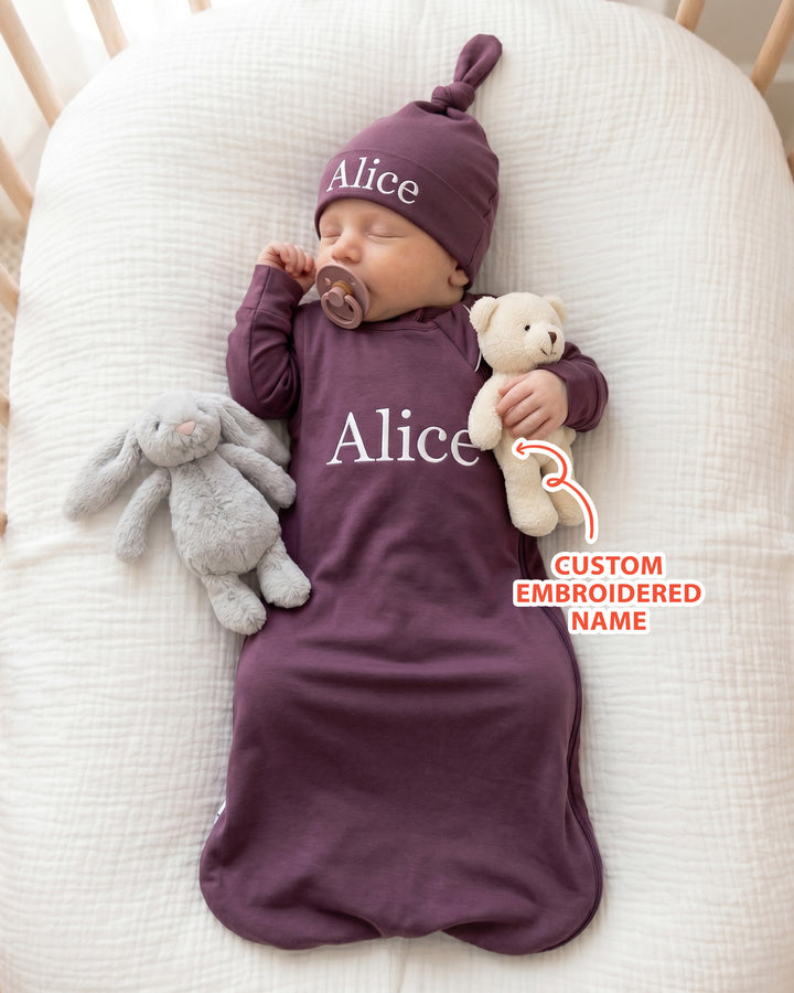 Personalized Embroidered Bamboo Welcome Home Bundle