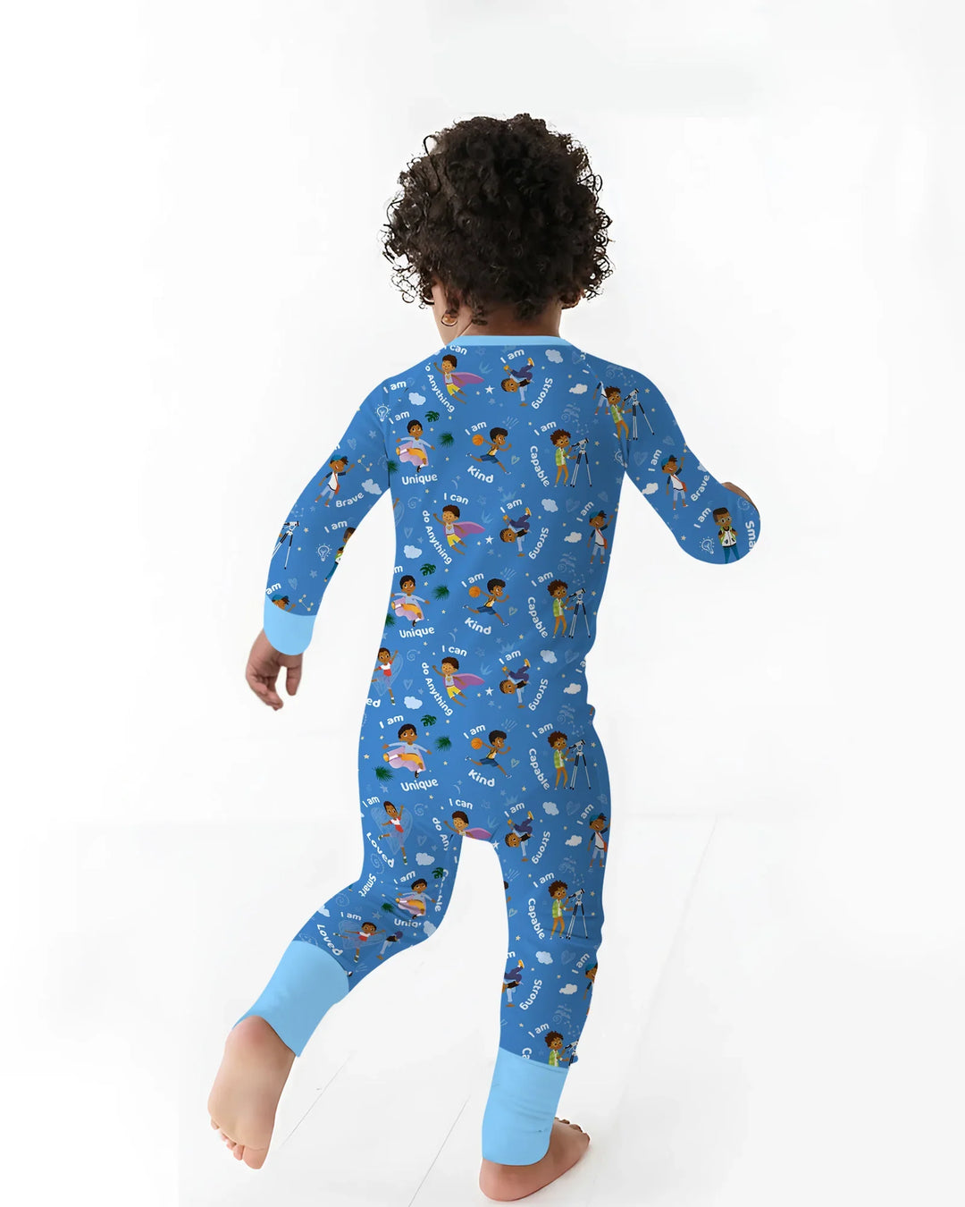 Conjunto de pijama de dos piezas de bambú de manga larga