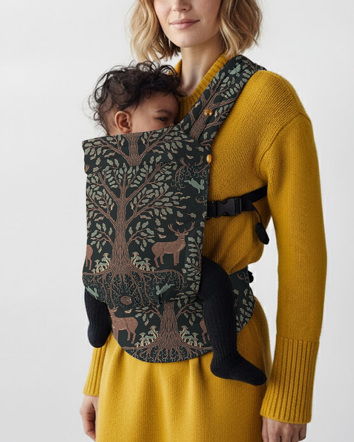 Enchanted Woodland Deer Forest Baby Carrier