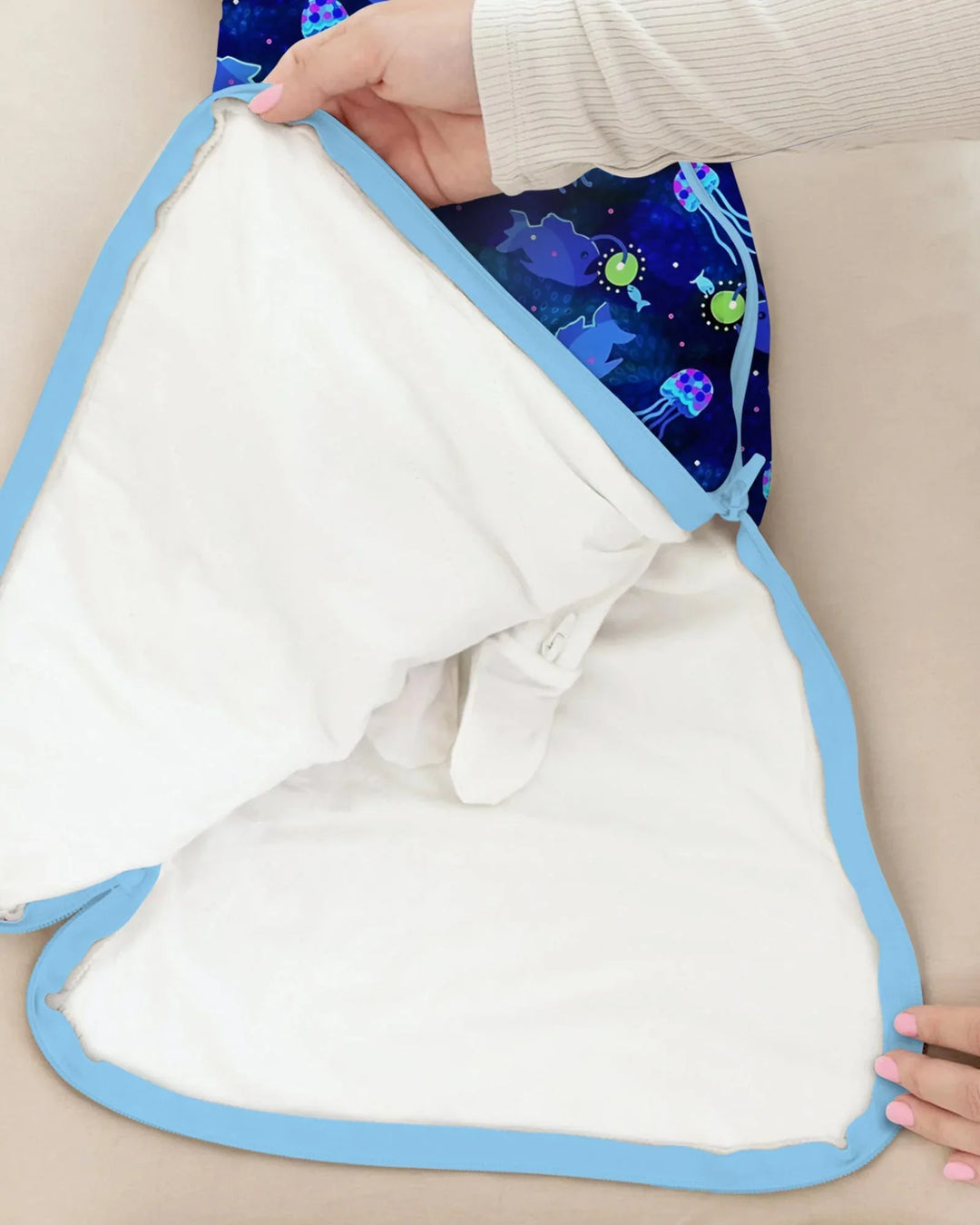 Happy Glow Fish Bamboo Sleep Bag