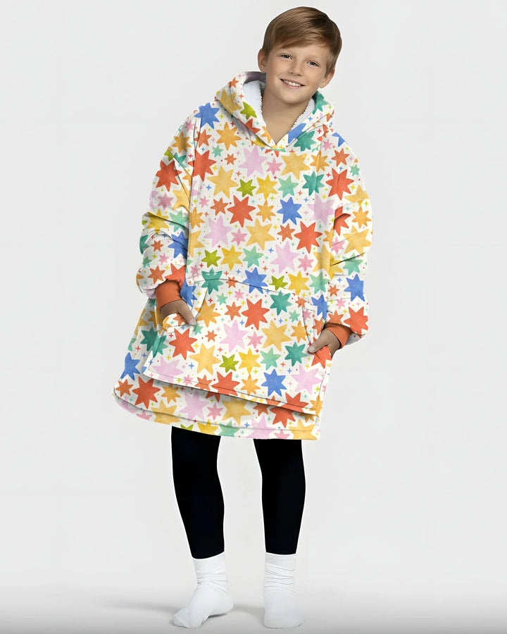Sudadera Manta Portátil de Bambú "Eres Magia"