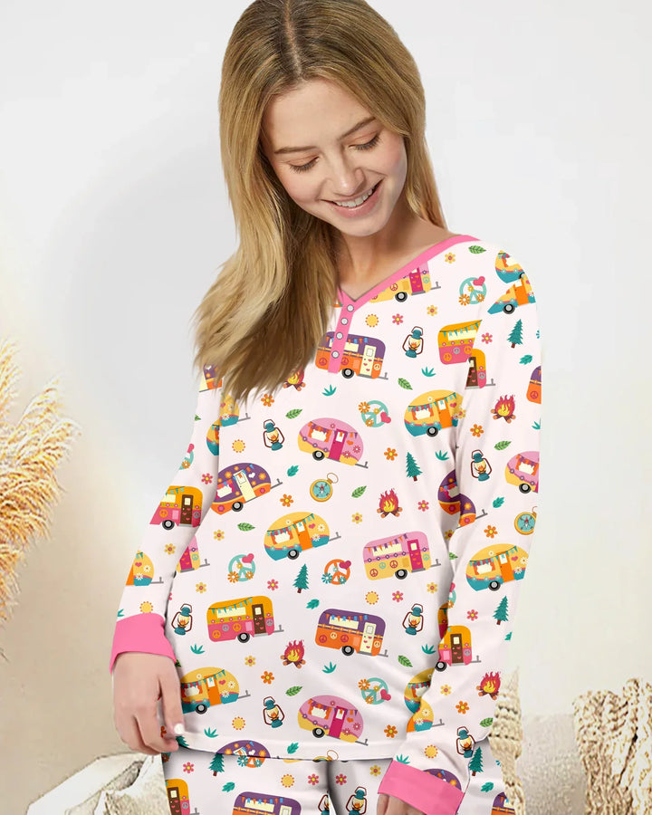 Pijama para mujer Happy Little Camper