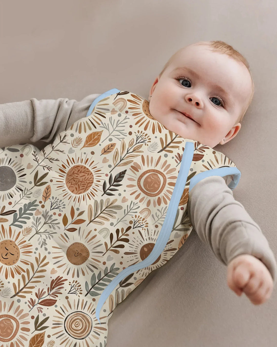 Boho Sunshine Garden Bamboo Sleep Bag