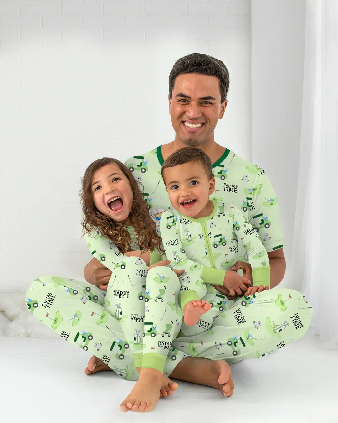 Daddy Golf Team Two Piece Long Sleeve Pajama Set