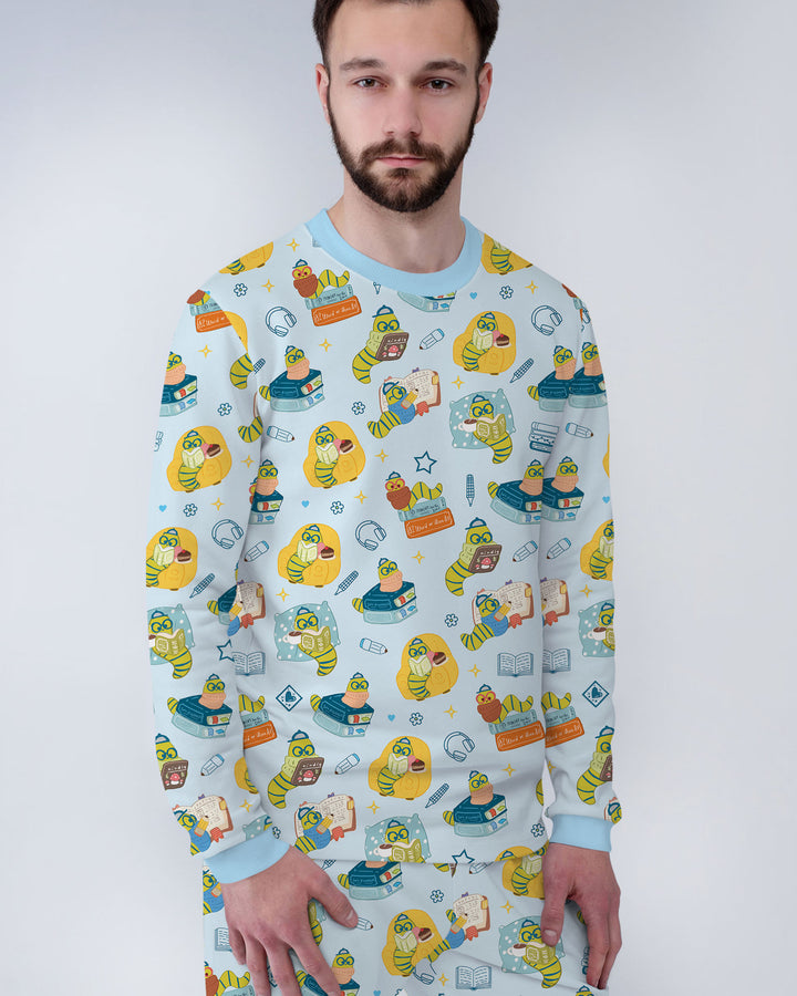 plantilla Conjunto de Pijama de Bambú para Hombre