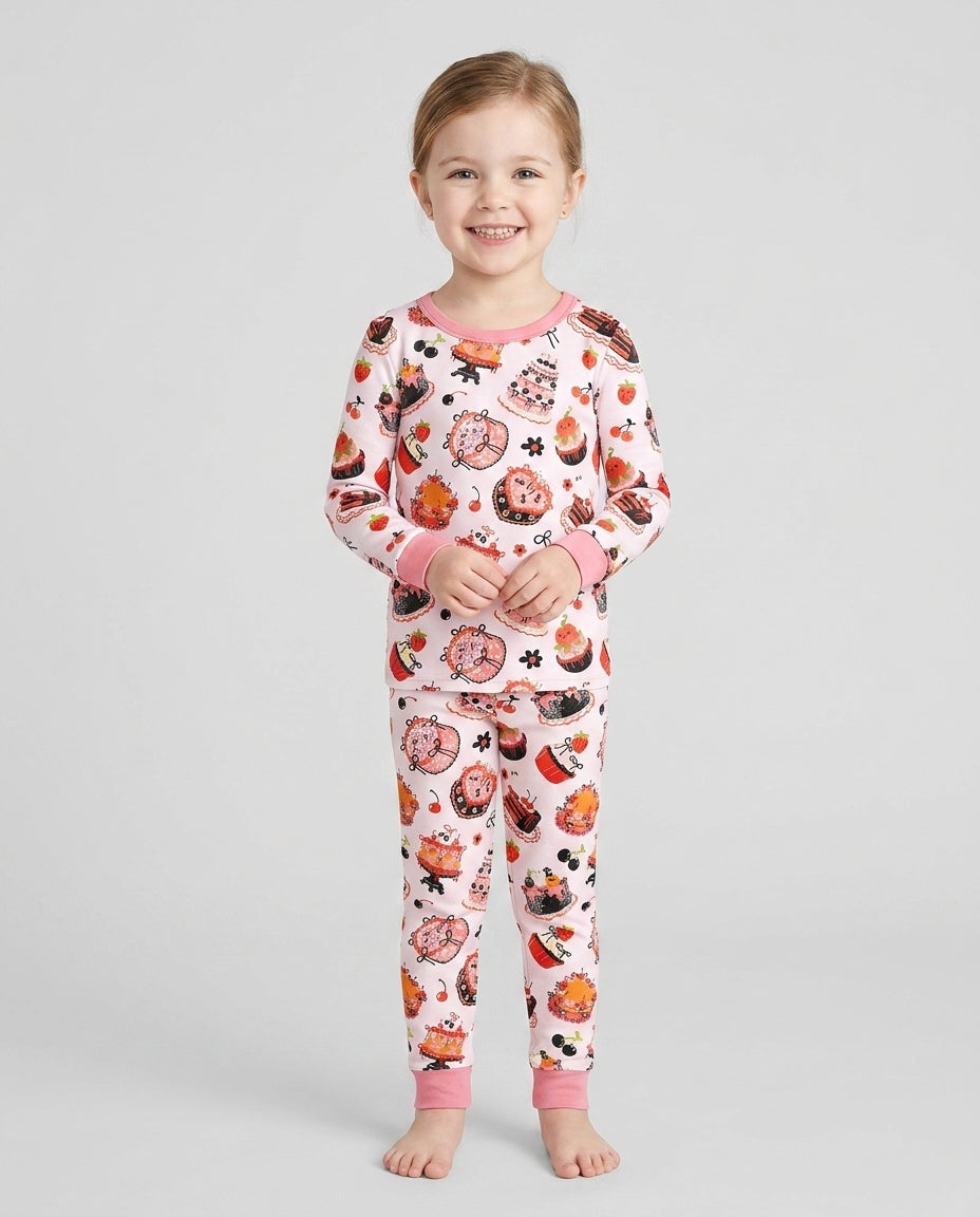 Sweet Boo Bakes Bamboo Two Piece Long Sleeve Pajama Set
