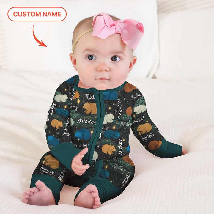 Gerippte Babykleidung mit individuellem Foto - Weich &amp; Skizzenhaft