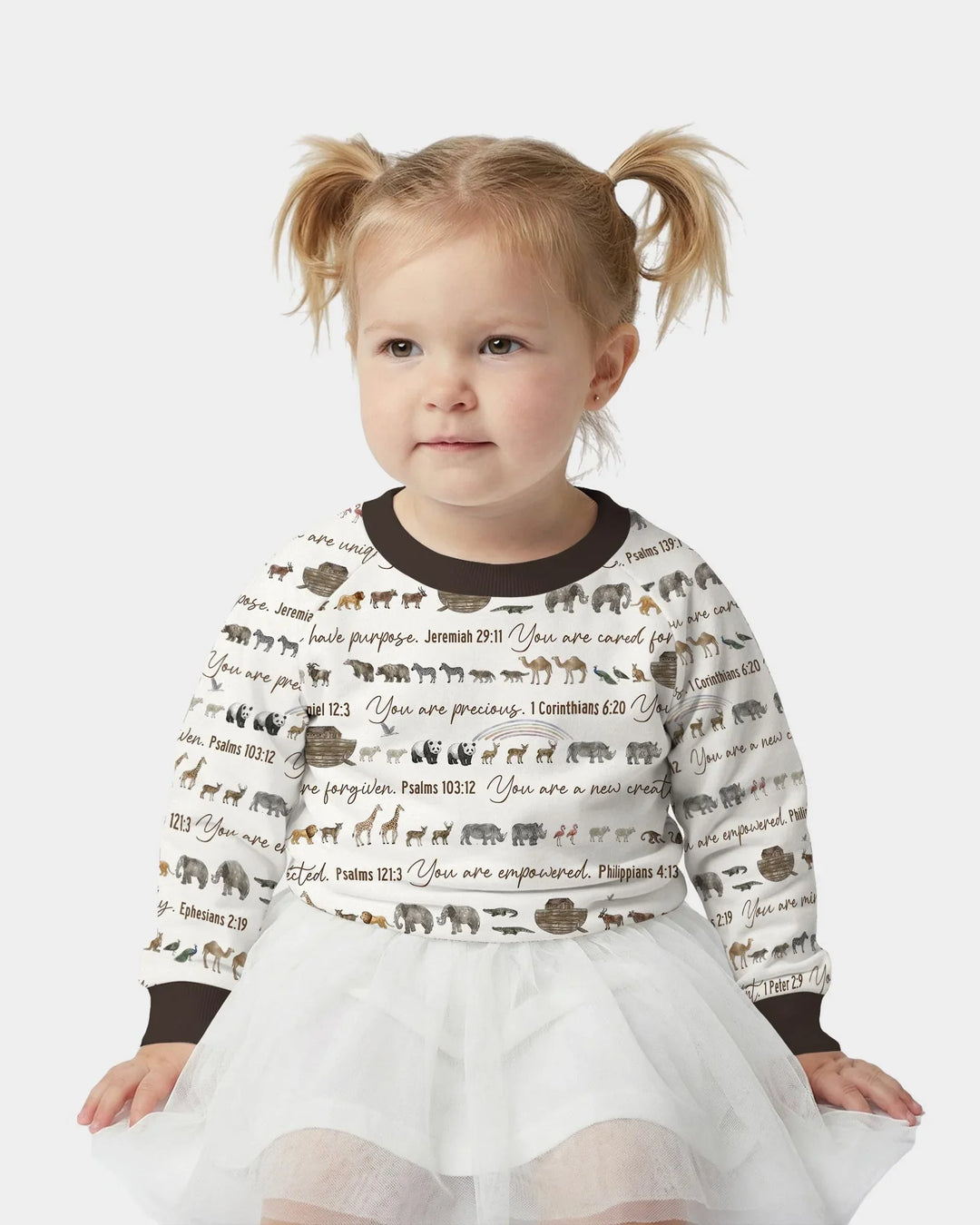 Biblical Noah's Ark Bamboo Crewneck Sweatshirt