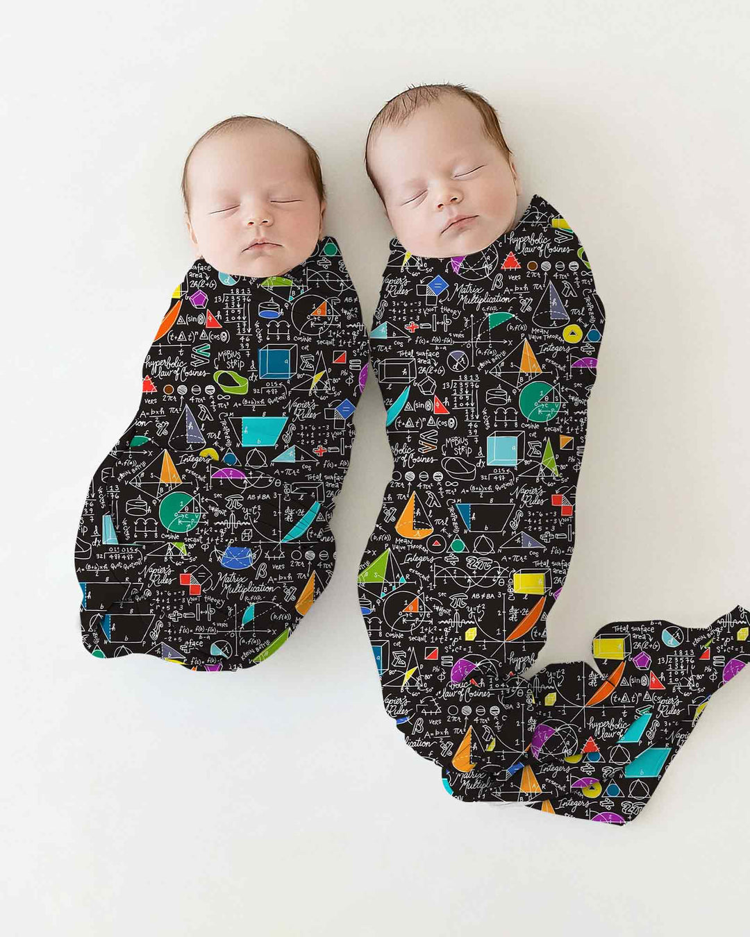 STEM Sketchbook swaddle blanket