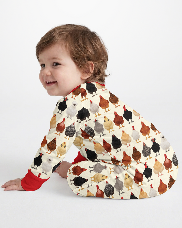Cluckin' Cute Bamboo Convertible Zippy