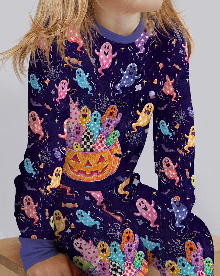 Stay Spooky Bamboo Two Piece Long Sleeve Pajama Set
