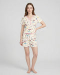 A Child Of God Family Matching Bamboo Women Short Sleeve Short Pajama Set