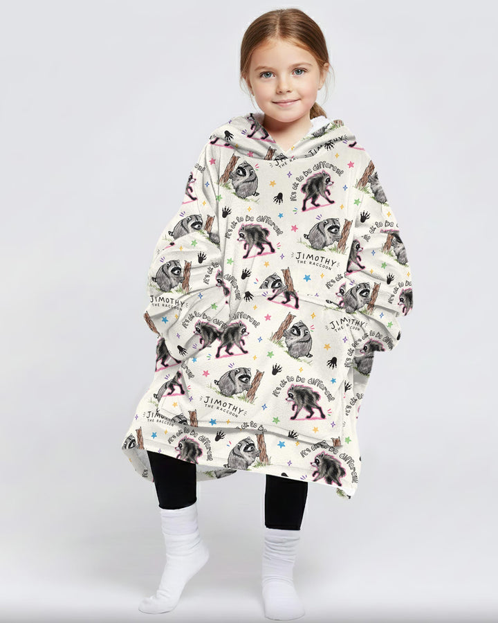 It's Okay to be Jimothy Bamboo Blanket Hoodie