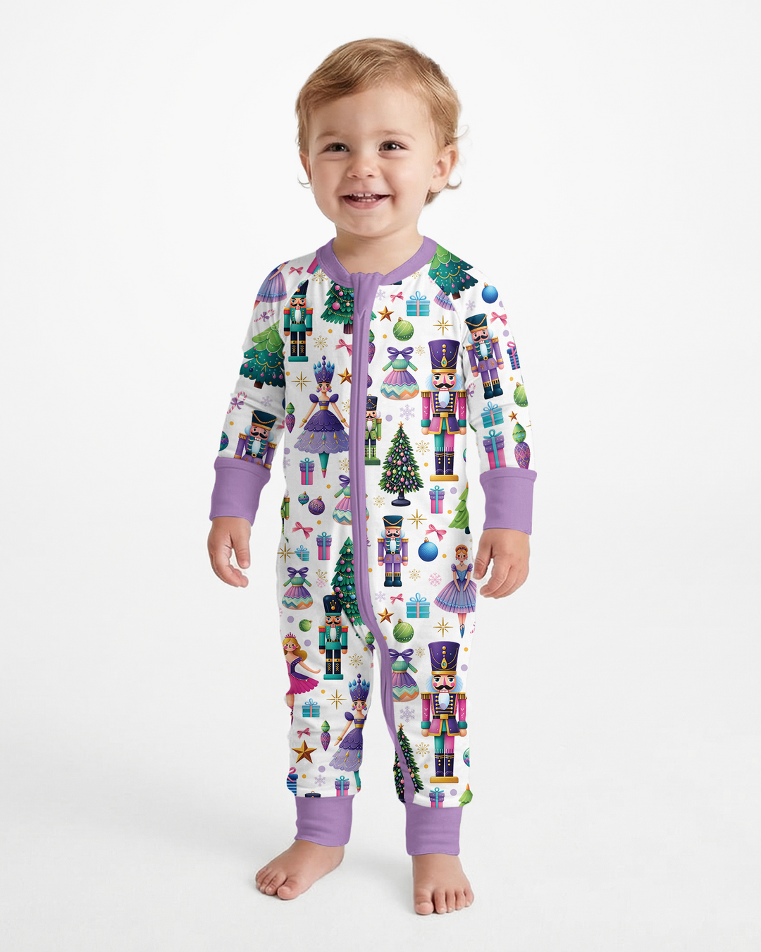 Nutcracker Wonderland Bamboo Convertible Zippy