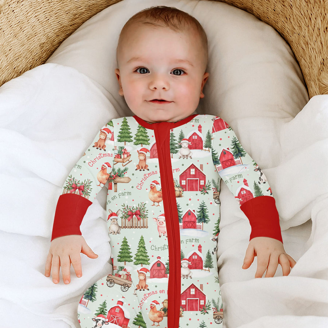 Christmas on Farm Convertible Zippy