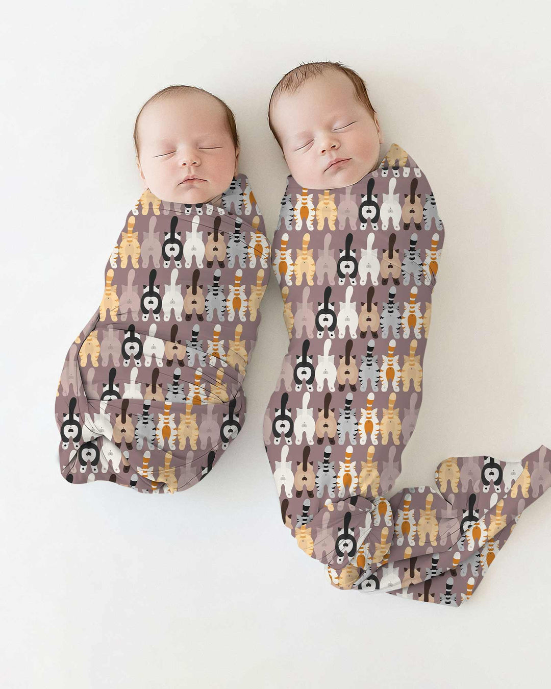Cheeky Tails swaddle blanket