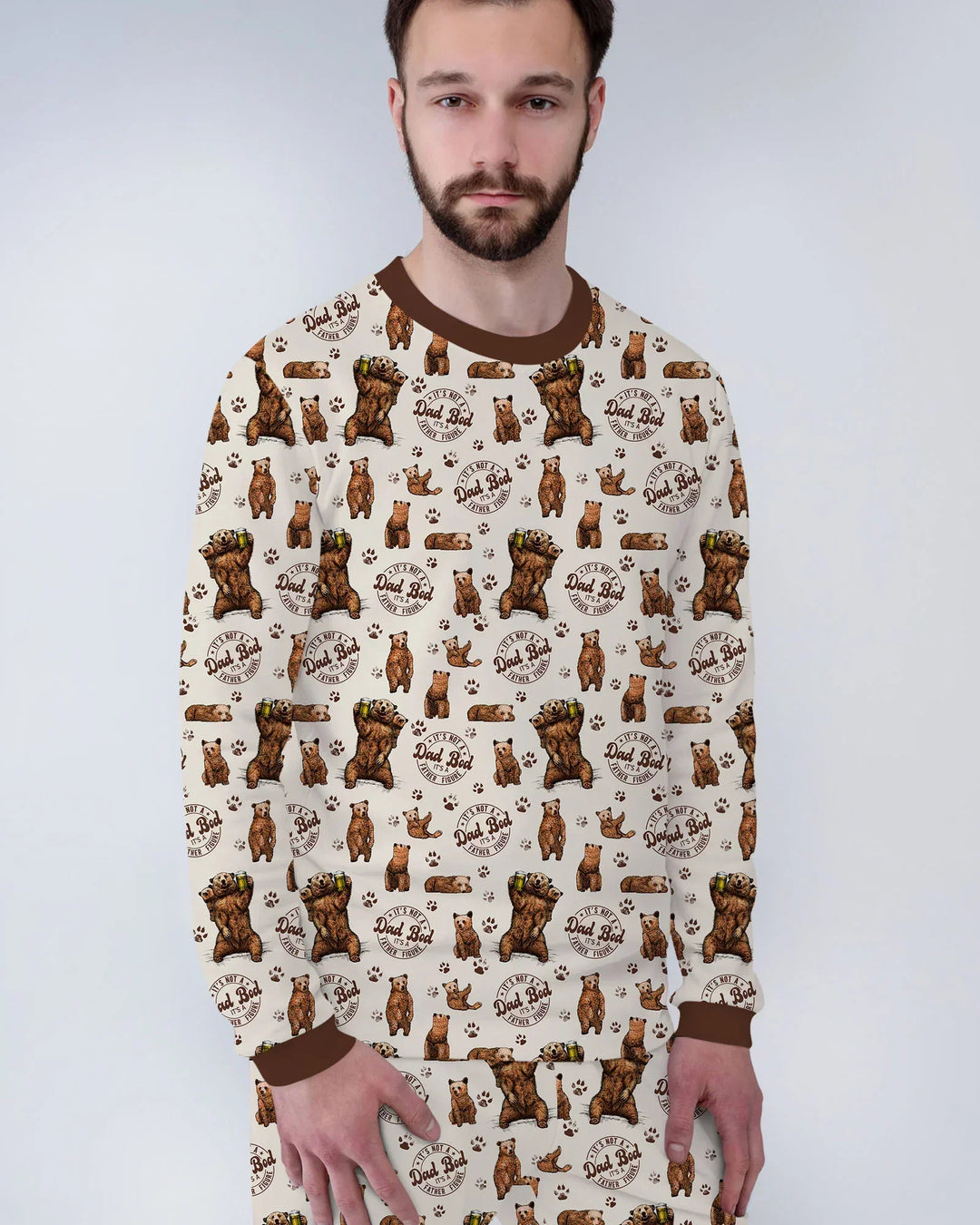 Daddy Bear It's Not A Dad Bod Bamboo Men's Pajama Set