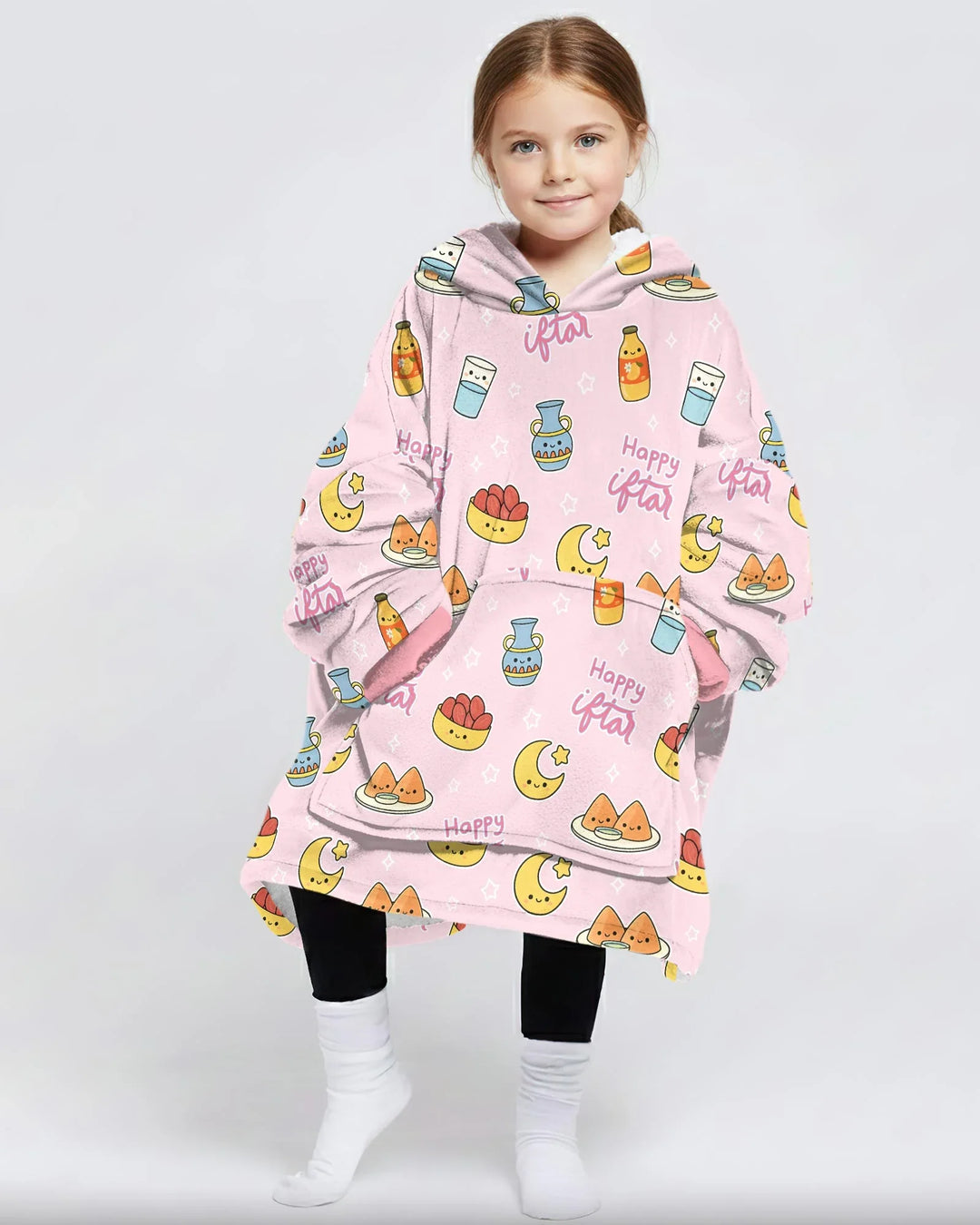 Iftar Party Wearable Blanket Hoodie