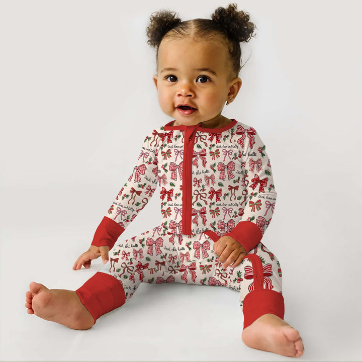 Coquette Christmas Bows Convertible Zippy