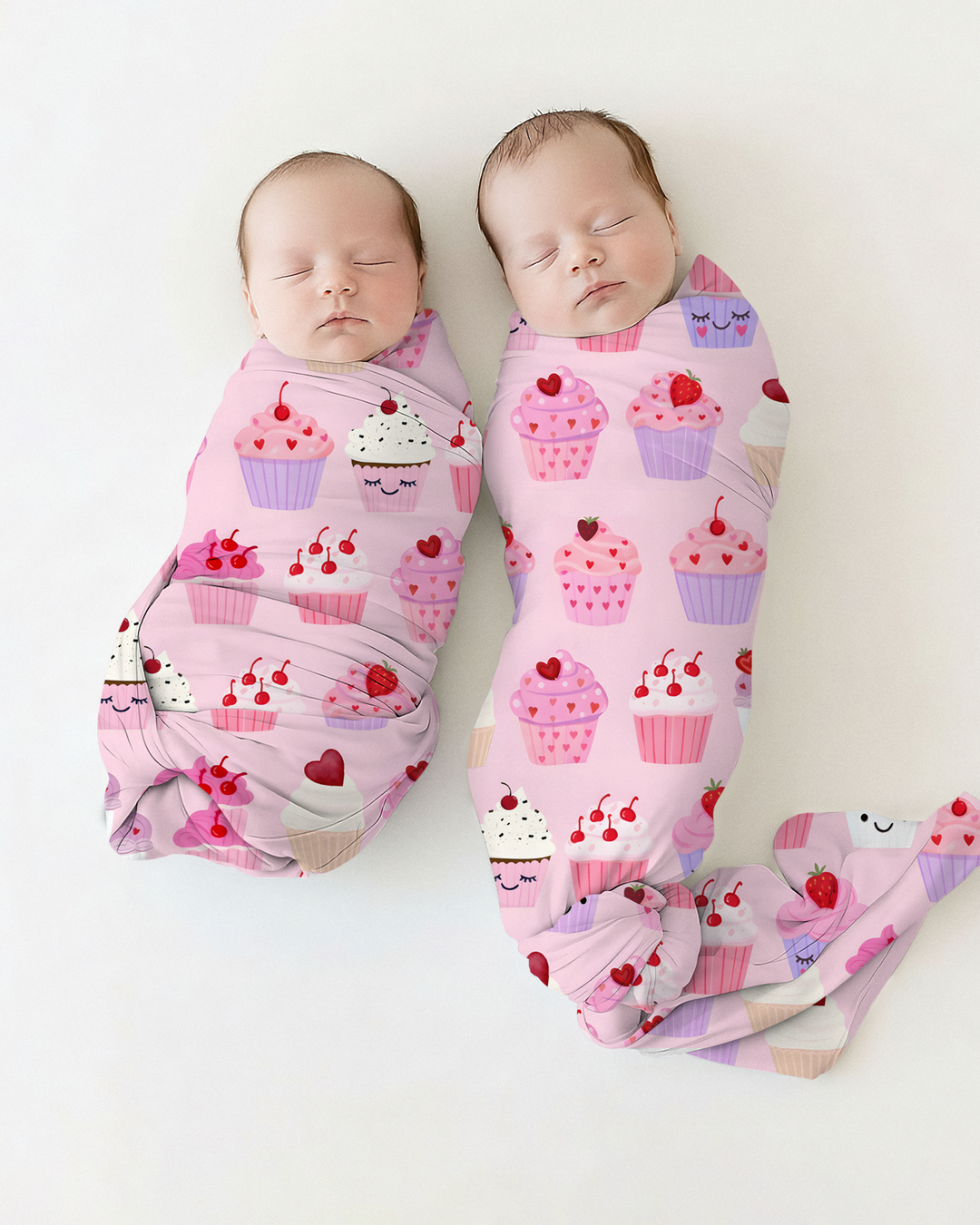 Valentine Emotional Cupcakes Sleep Bag Swaddler