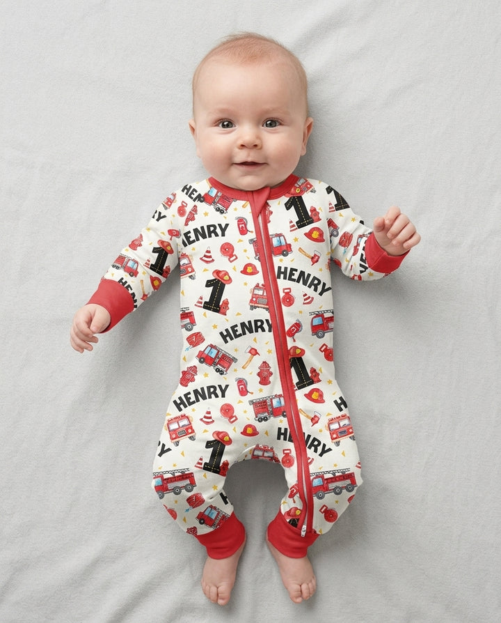 Gerippte Babykleidung mit individuellem Foto - Weich &amp; Skizzenhaft