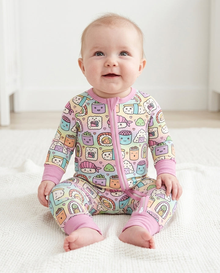 Kawaii Sushi Bamboo Convertible Zippy