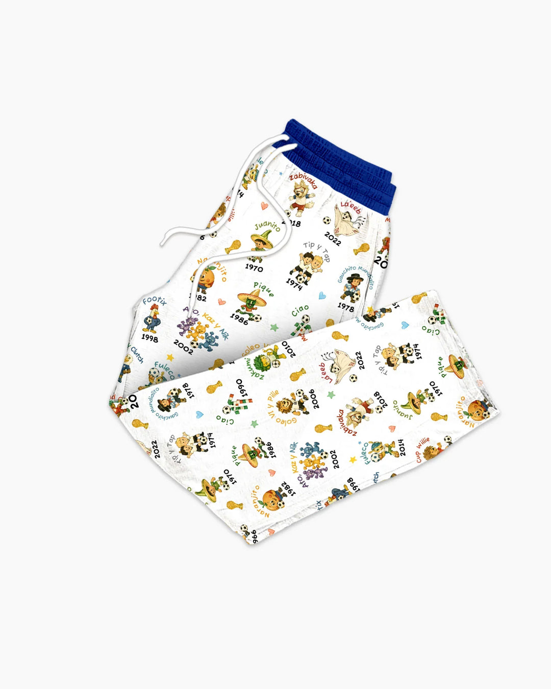 Soccer cup Mascots Bamboo Men's Pajama Set