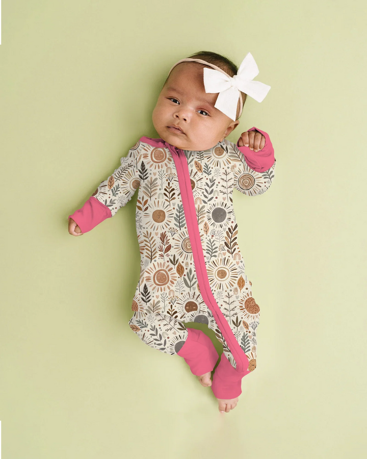 Gerippte Babykleidung mit individuellem Foto - Weich &amp; Skizzenhaft