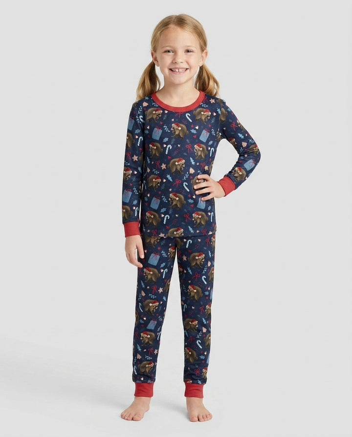 Be A Merry Jimothy Bamboo Two Piece Long Sleeve Pajama Set