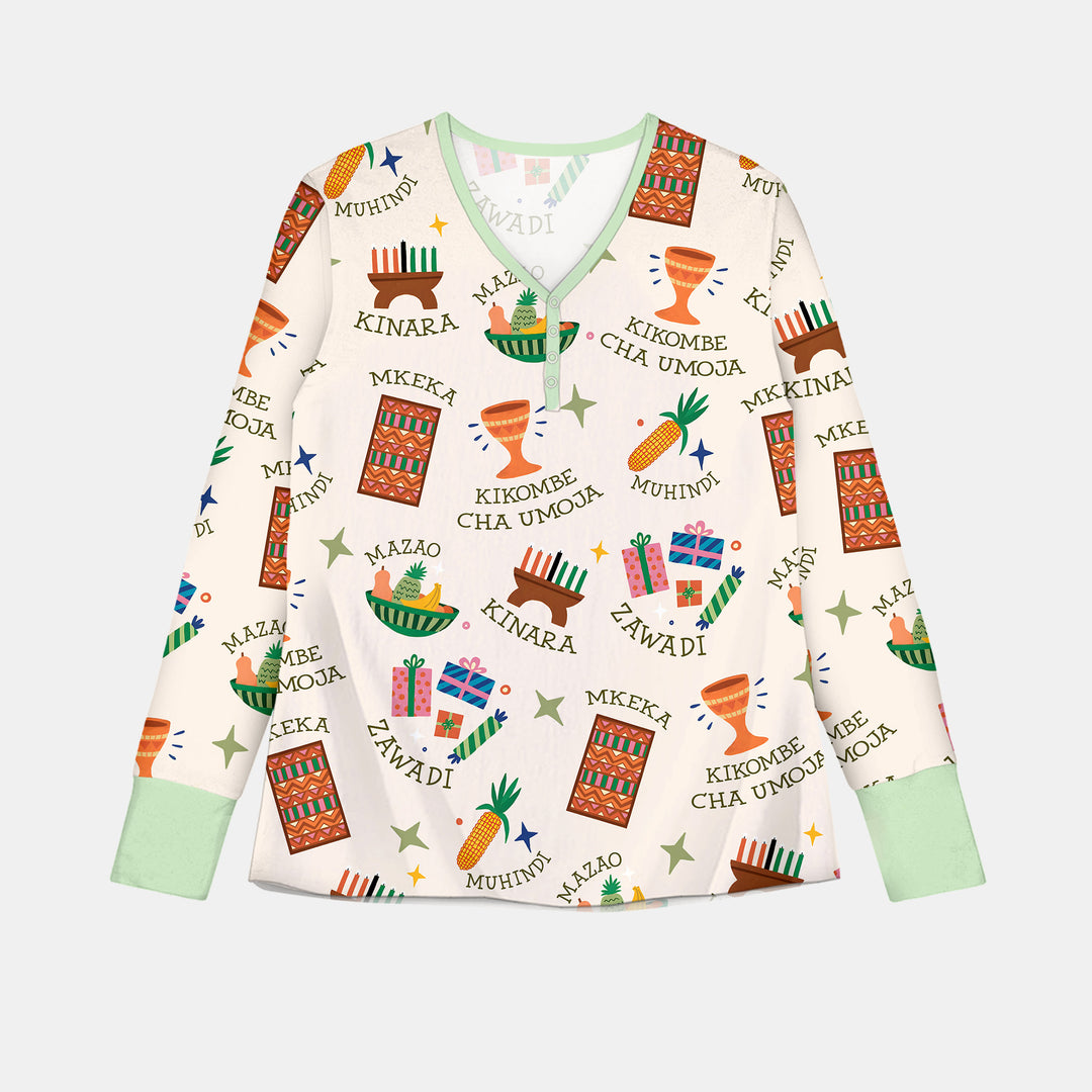 Kwanzaa Spirit Women Pajama Set