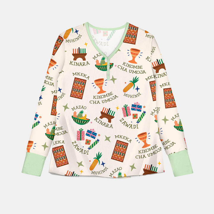 Kwanzaa Spirit Women Pajama Set