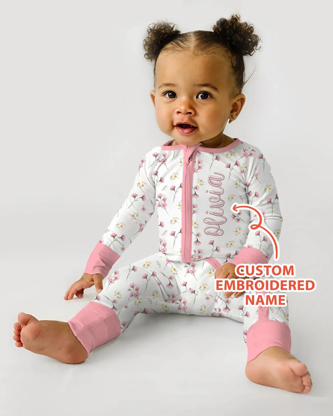 Gerippte Babykleidung mit individuellem Foto - Weich &amp; Skizzenhaft