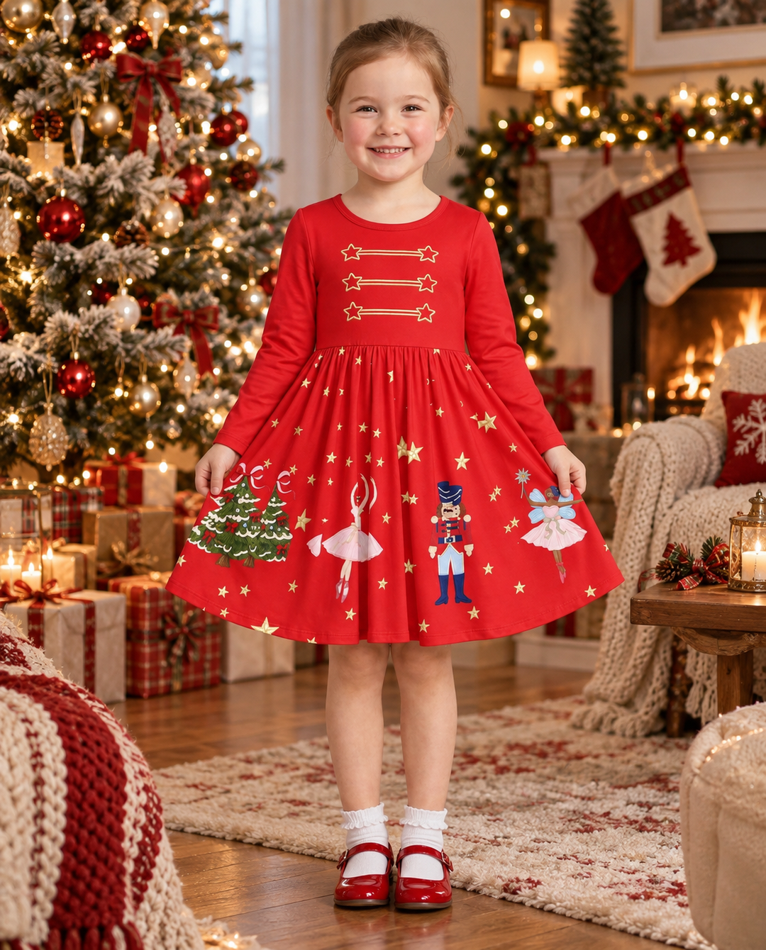 Nutcracker Starlight Bamboo Twirl Dress