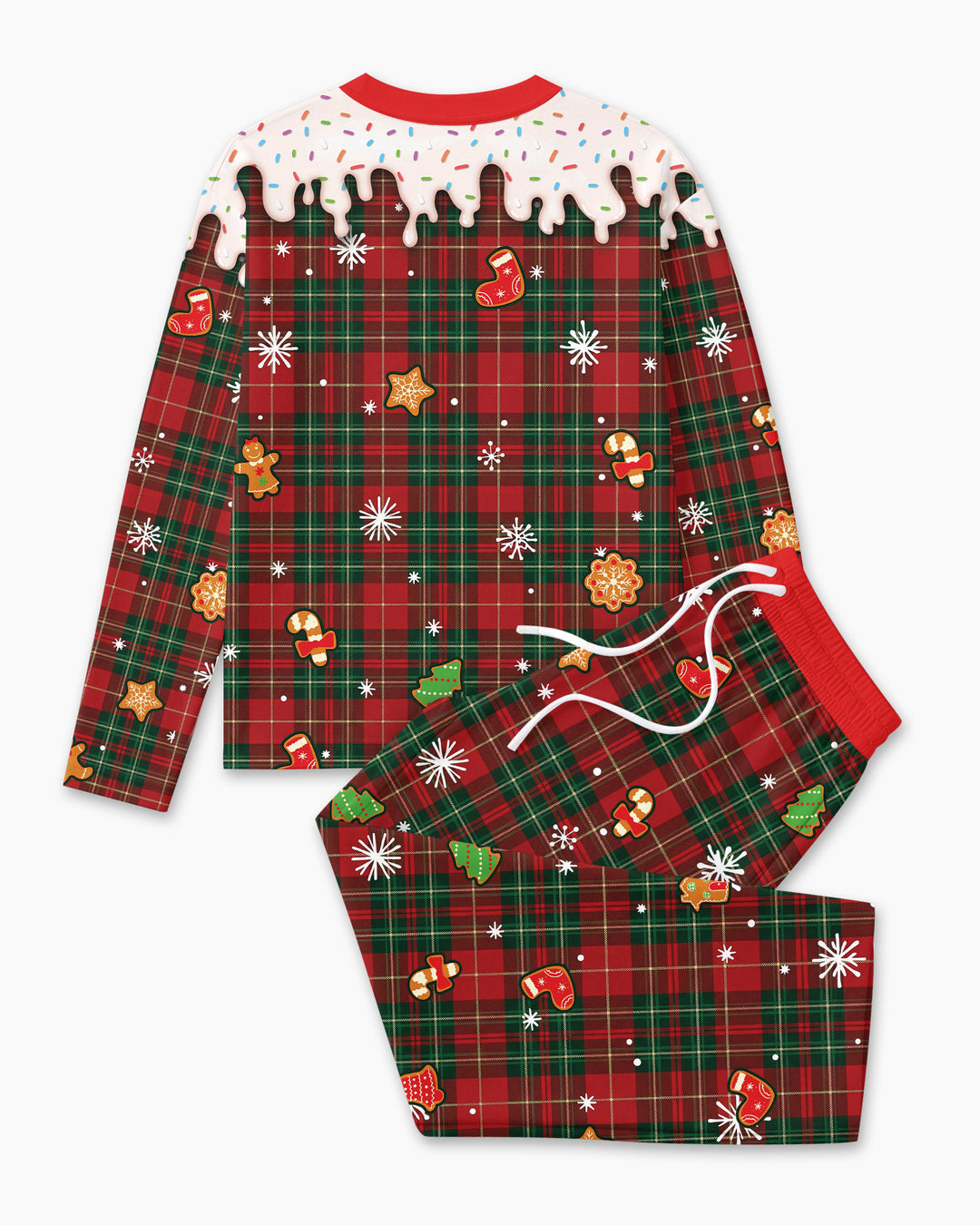Funny Christmas Family Matching Bamboo Men's Pajama Set