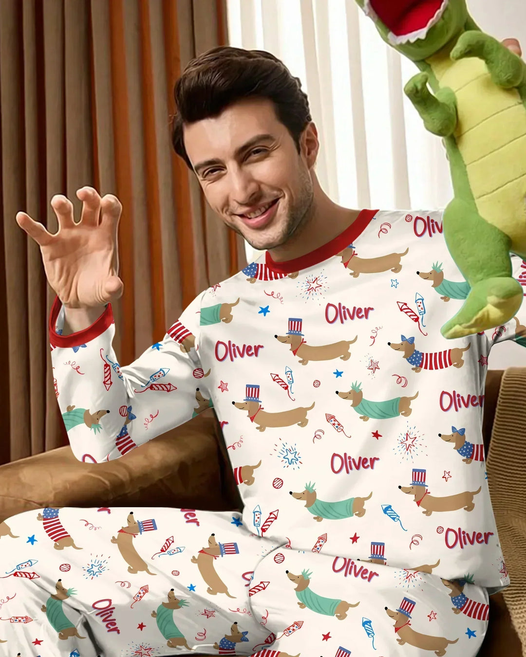 250 Years Of Freedom Bamboo Men's Pajama Set